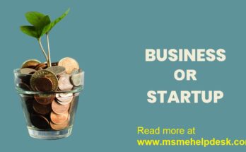 Start Up or Business in India